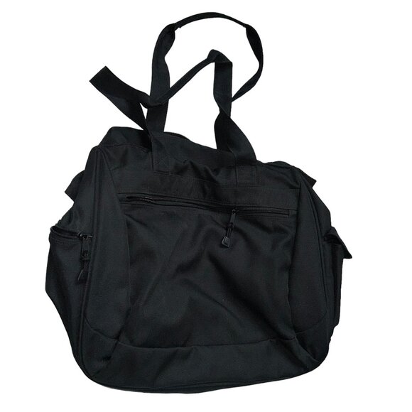 L.L. Bean black nylon great lightweight all around work weekender workou… - Picture 1 of 6